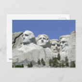 Mount Rushmore briefkaart (Voorkant / Achterkant)