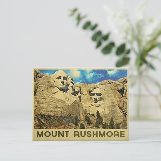 Mount Rushmore Briefkaart (Staand voorkant)