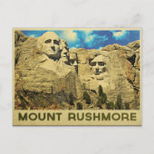 Mount Rushmore  Briefkaart (Voorkant)