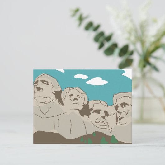 Mount Rushmore Briefkaart (Staand voorkant)
