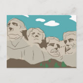 Mount Rushmore Briefkaart (Voorkant)