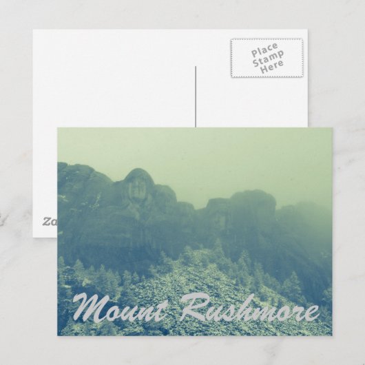 Mount Rushmore Briefkaart (Voorkant / Achterkant)