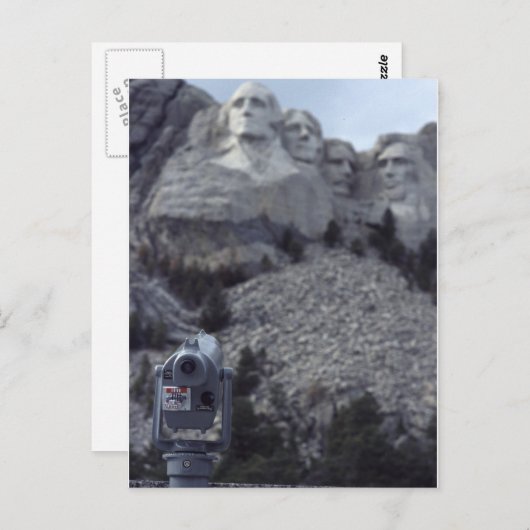 Mount Rushmore Briefkaart (Voorkant / Achterkant)