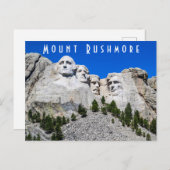 Mount Rushmore Briefkaart (Voorkant / Achterkant)