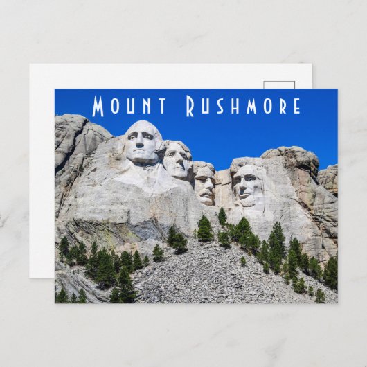 Mount Rushmore Briefkaart (Voorkant / Achterkant)
