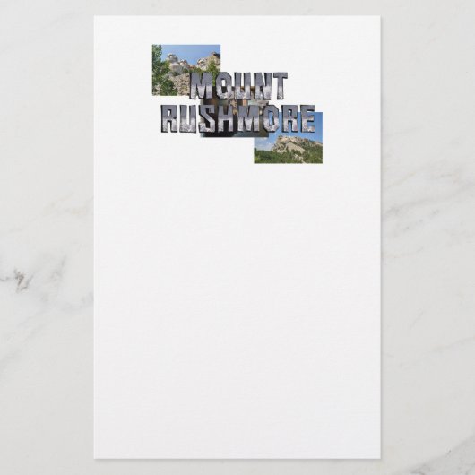 Mount Rushmore Briefpapier (Voorkant)