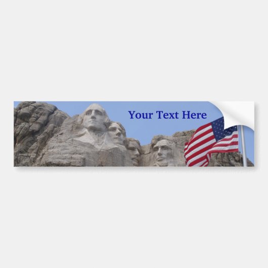 Mount Rushmore () Bumpersticker (Voorkant)