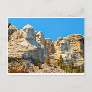 Mount Rushmore Classic View Briefkaart