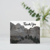 Mount Rushmore Dank je Briefkaart (Staand voorkant)
