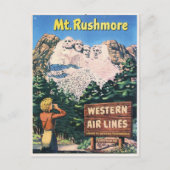  Mount Rushmore Feestdagenkaart (Voorkant)