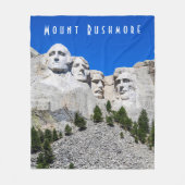 Mount Rushmore Fleece Blanket (Voorkant)