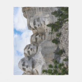 Mount Rushmore Fleece Blanket Deken