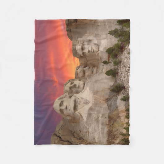 Mount Rushmore Fleece Blanket Deken (Voorkant)