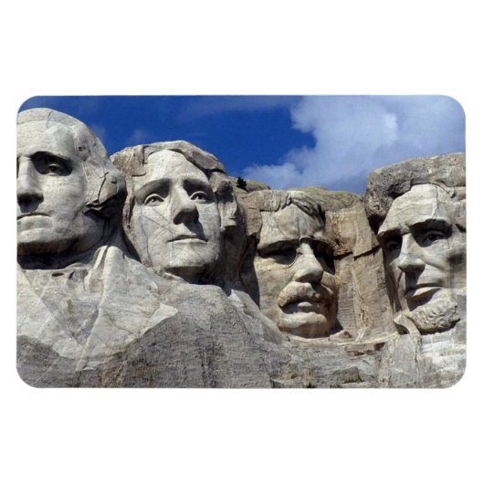 Mount Rushmore flexibele magneet (Horizontaal)