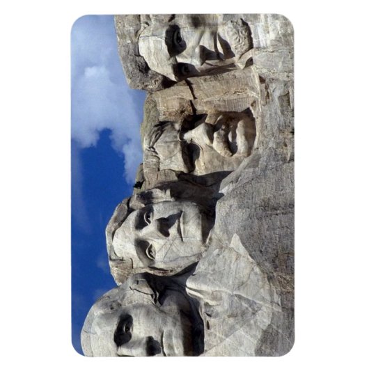 Mount Rushmore flexibele magneet (Verticaal)