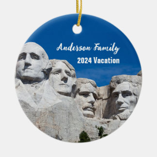 Mount Rushmore gepersonaliseerd Ornament