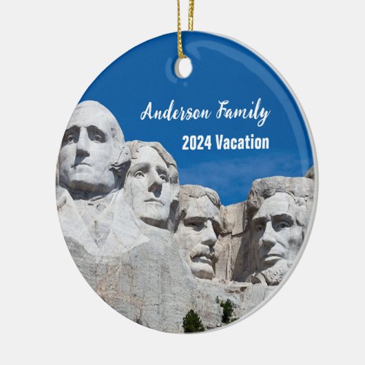 Mount Rushmore gepersonaliseerd Ornament (Links)