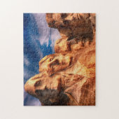 Mount Rushmore-gesculpeerde berg Legpuzzel (Verticaal)