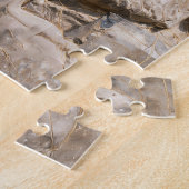 Mount Rushmore gevechtsvliegtuig overvlieg Legpuzzel (Zijkant)