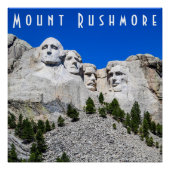 Mount Rushmore Glossy Poster (Voorkant)