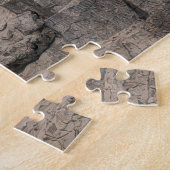 Mount Rushmore-humor met vuurwerk Legpuzzel (Zijkant)