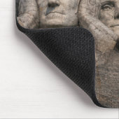 Mount Rushmore-humor met vuurwerk Muismat (Hoek)