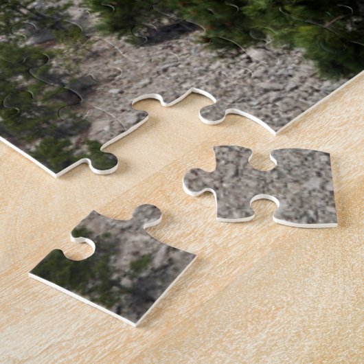 Mount Rushmore in lente Legpuzzel (Zijkant)