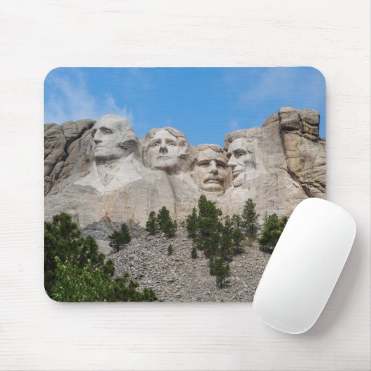 Mount Rushmore in lente Muismat (Met muis)