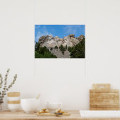 Mount Rushmore in lente Poster (Keuken)