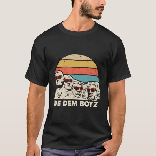 Mount Rushmore Juli Vierde Amerikaanse vlag 4th O T-shirt (Voorkant)
