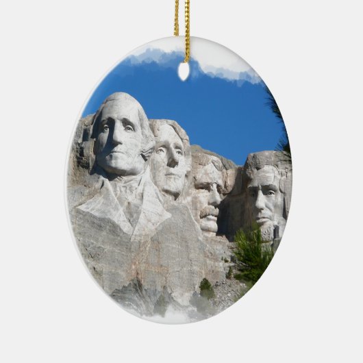 Mount Rushmore Keramisch Ornament (Rechts)