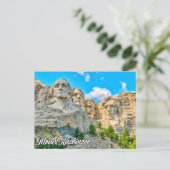 Mount Rushmore, Keystone, South Dakota Briefkaart (Staand voorkant)