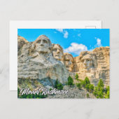 Mount Rushmore, Keystone, South Dakota Briefkaart (Voorkant / Achterkant)