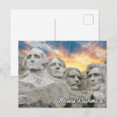 Mount Rushmore, Keystone, South Dakota Briefkaart (Voorkant / Achterkant)