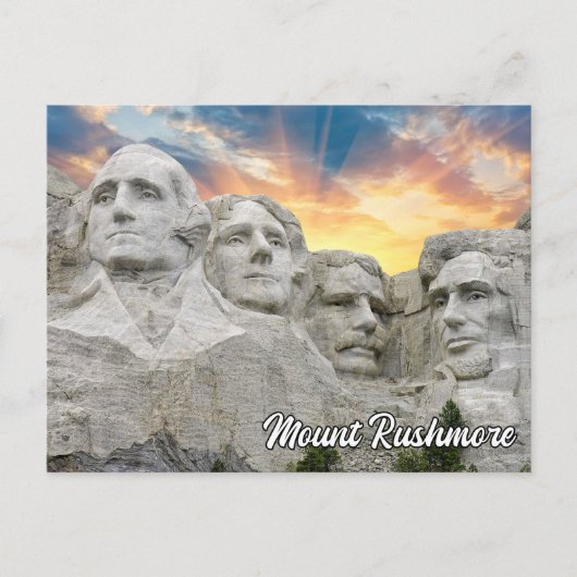Mount Rushmore, Keystone, South Dakota Briefkaart (Voorkant)
