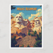 Mount Rushmore Keystone South Dakota Verenigde Sta Briefkaart (Voorkant)