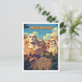 Mount Rushmore Keystone South Dakota Verenigde Sta Briefkaart (Staand voorkant)