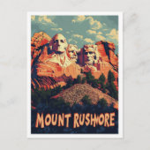 Mount Rushmore Keystone South Dakota Verenigde Sta Briefkaart (Voorkant)