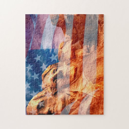 Mount Rushmore Legpuzzel (Verticaal)