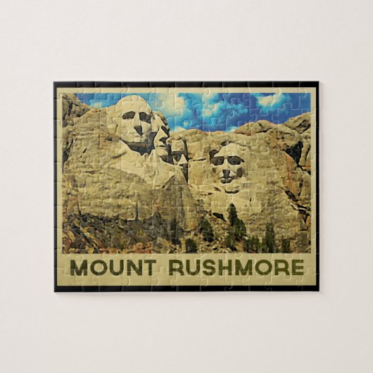 Mount Rushmore Legpuzzel (Horizontaal)