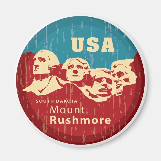 Mount Rushmore Magneet (Voorkant)