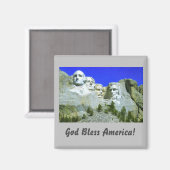 Mount Rushmore Magnet (Voorkant / Achterkant)