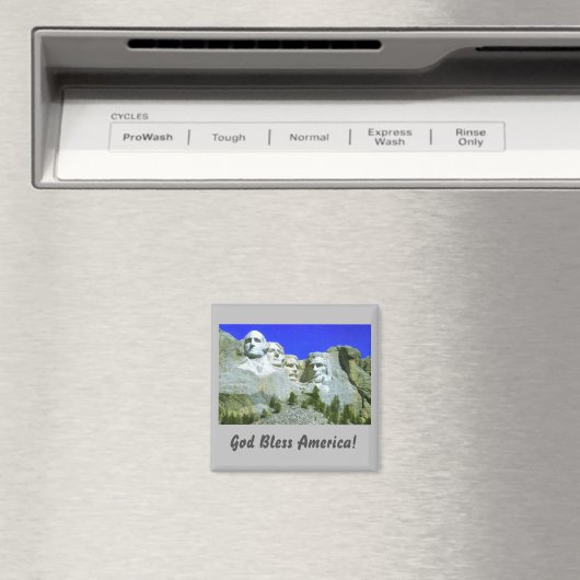 Mount Rushmore Magnet (Insitu (Vaatwasser))