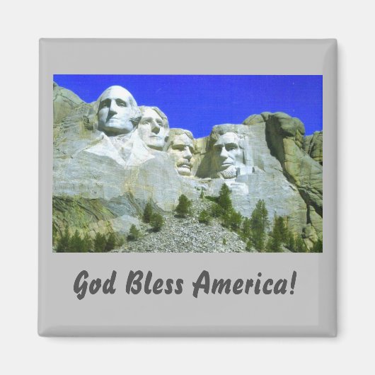 Mount Rushmore Magnet (Voorkant)