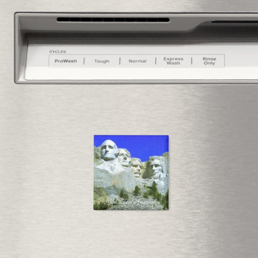 Mount Rushmore Magnet (Insitu (Vaatwasser))