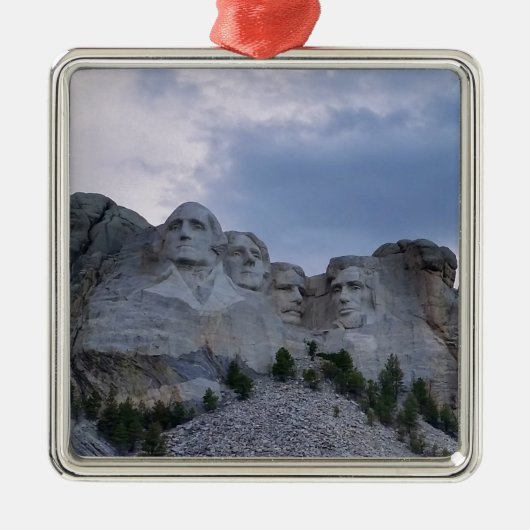 Mount Rushmore Metalen Ornament (Voorkant)