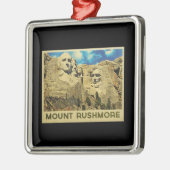 Mount Rushmore  Metalen Ornament (Links)