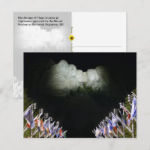 Mount Rushmore-monument - avondverlichting -