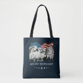 Mount Rushmore Monument Souvenir Gifts USA Tote Bag (Voorkant)