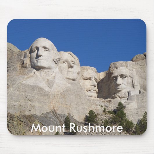Mount Rushmore Mousepad Muismat (Voorkant)